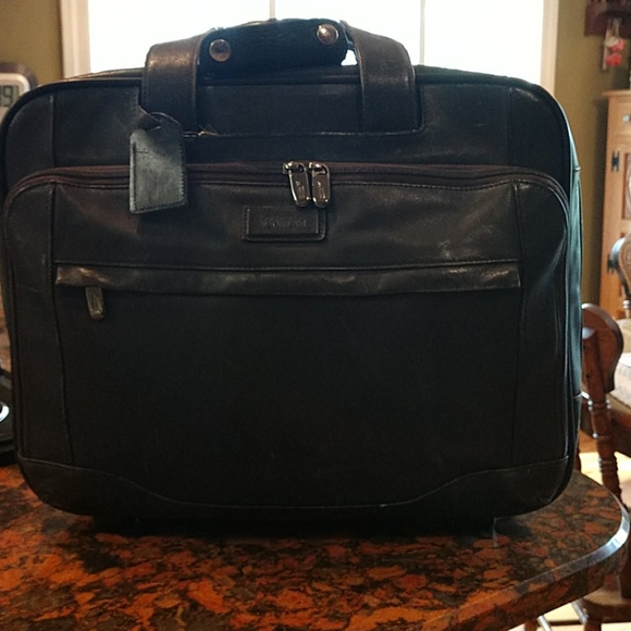 Hartman Luggage Bags Hartman Luggage Briefcase On Rollers Poshmark